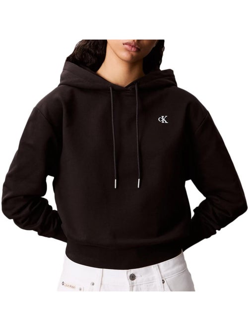 Sweatshirt preto feminino calvin klein jeans archive lv047c224g - Kiabi Sweatshirt preto feminino calvin klein jeans archive lv047c224g - Kiabi