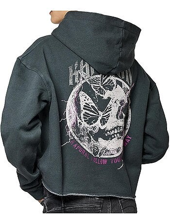 Sweatshirt Preto Feminino Kaporal SYBIL