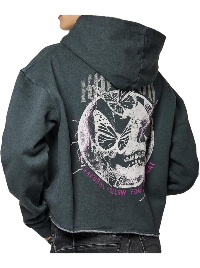 Sweatshirt Preto Feminino Kaporal SYBIL Preto - Kiabi