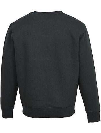 Sweatshirt preto kaporal ramsh para homem