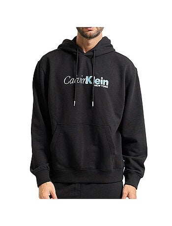 Sweatshirt preto masculino calvin klein jeans cursi
