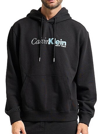 Sweatshirt preto masculino calvin klein jeans cursi