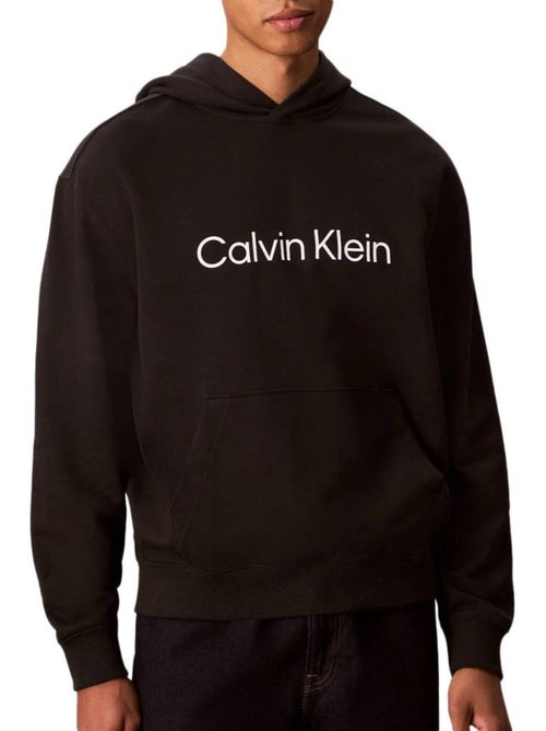Sweatshirt preto masculino calvin klein jeans standard lv14ld231g - Kiabi Sweatshirt preto masculino calvin klein jeans standard lv14ld231g - Kiabi