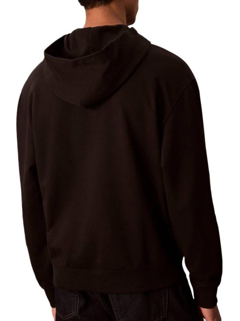 Sweatshirt Preto Masculino Calvin Klein Jeans Standard LV14LD231G Preto - Kiabi