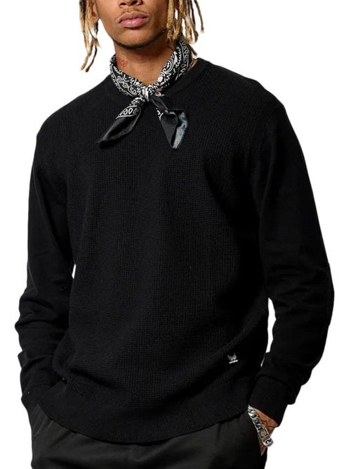 Sweatshirt Preto Masculino Kaporal Lewis - Kiabi Sweatshirt Preto Masculino Kaporal Lewis - Kiabi