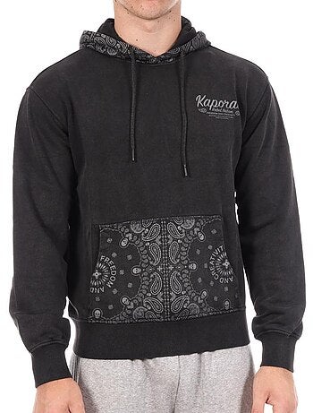 Sweatshirt Preto Masculino Kaporal Rohan