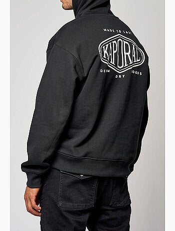 Sweatshirt Preto Masculino Kaporal Vardoh
