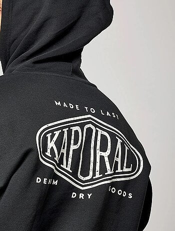 Sweatshirt Preto Masculino Kaporal Vardoh