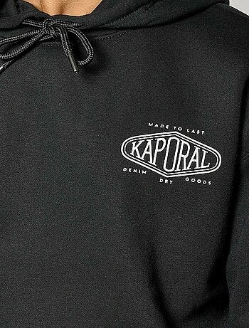 Sweatshirt Preto Masculino Kaporal Vardoh