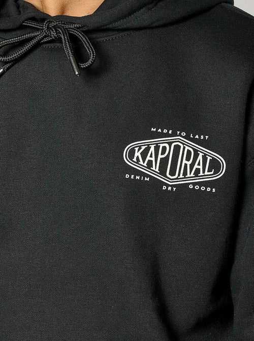 Sweatshirt preto masculino kaporal vardoh - Kiabi Sweatshirt preto masculino kaporal vardoh - Kiabi