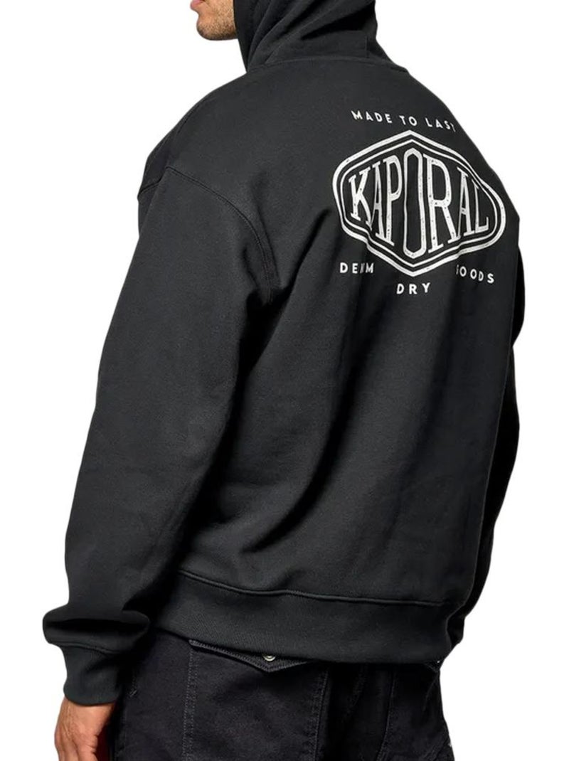 Sweatshirt Preto Masculino Kaporal Vardoh Preto - Kiabi