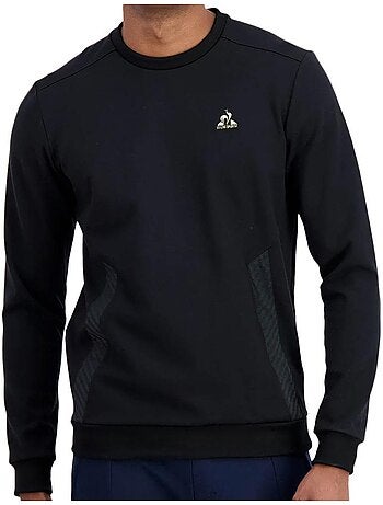 Sweatshirt Preto Masculino Le Coq Sportif Coq D'or