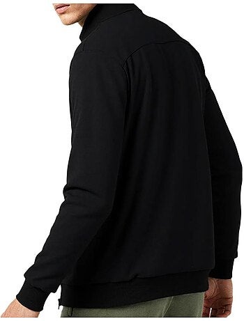 Sweatshirt preto masculino le coq sportif