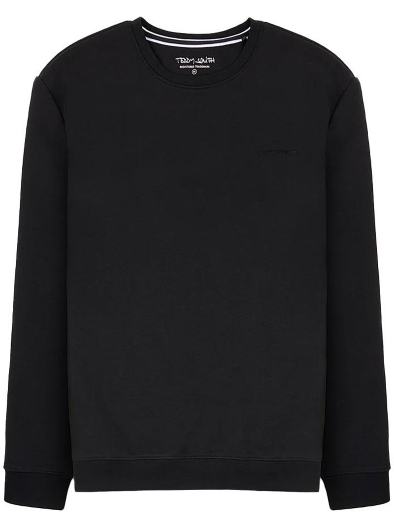 Sweatshirt Preto Masculino Teddy Smith Snark Preto - Kiabi