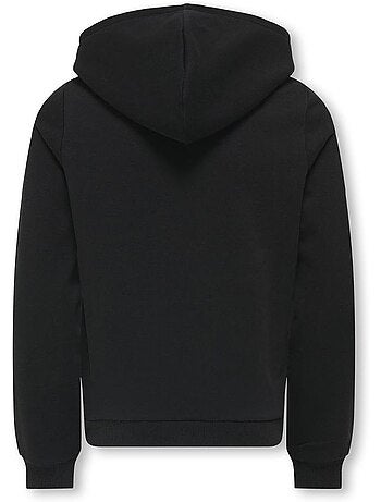 Sweatshirt preto para menina kids only kognoomi