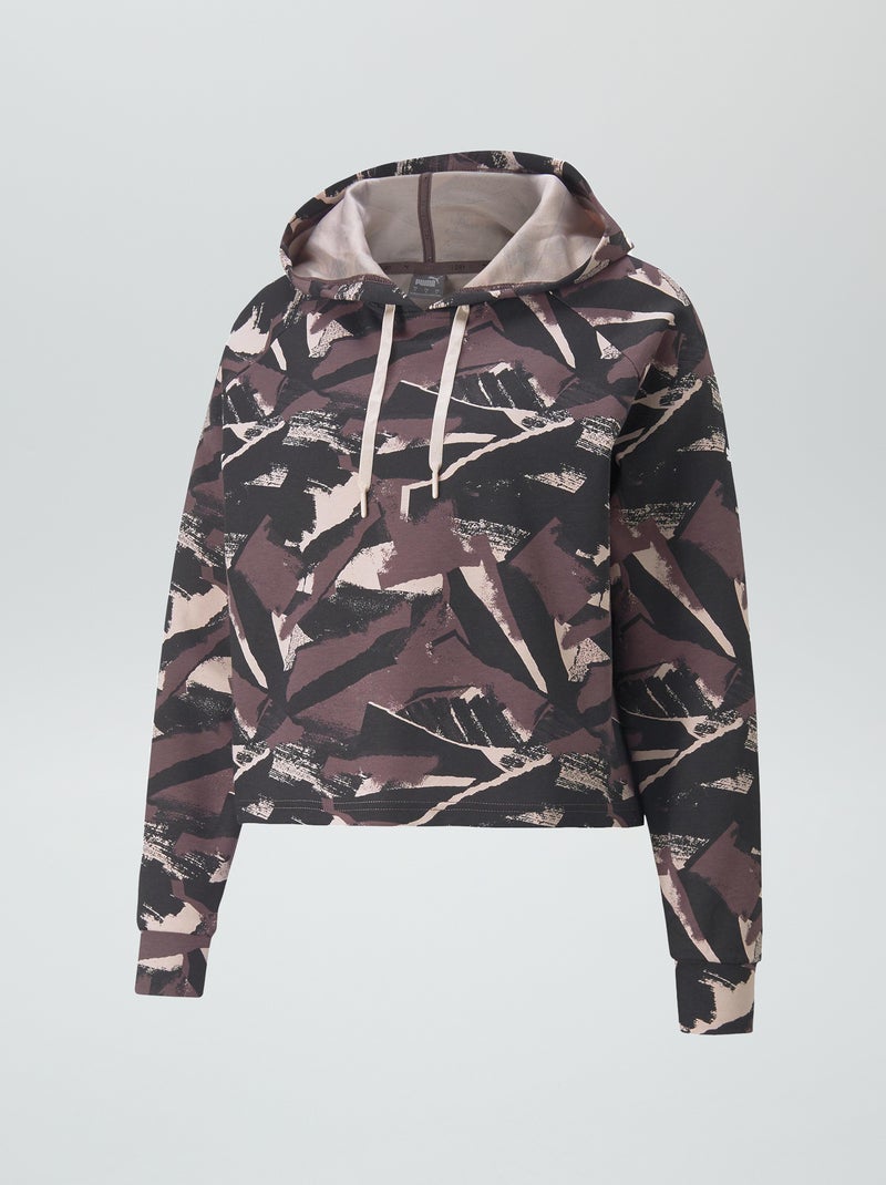 Sweatshirt 'Puma" com capuz ROSA - Kiabi