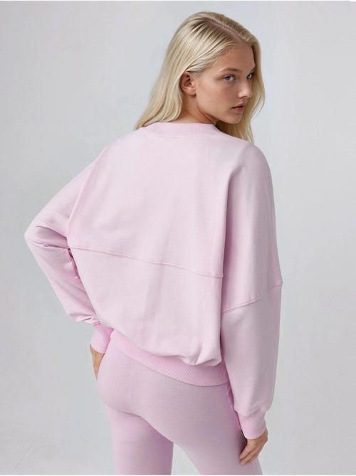 Sweatshirt relaxed fit com fecho de correr integral busem - Kiabi Sweatshirt relaxed fit com fecho de correr integral busem - Kiabi