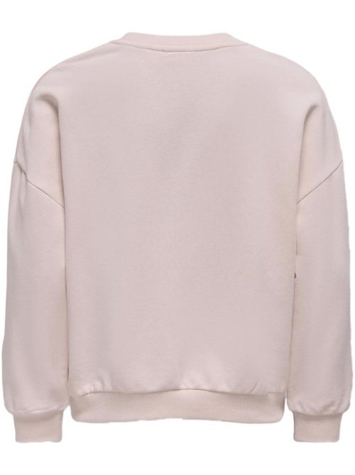 Sweatshirt rosa para menina kids only koganni - Kiabi