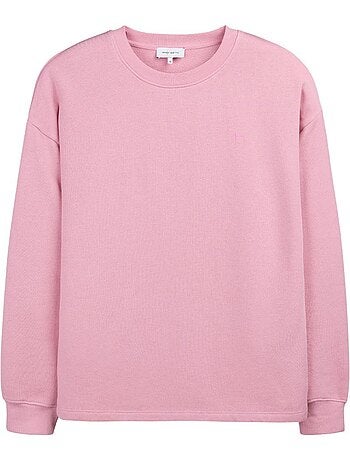 Sweatshirt rosa teddy smith lucile para mulher
