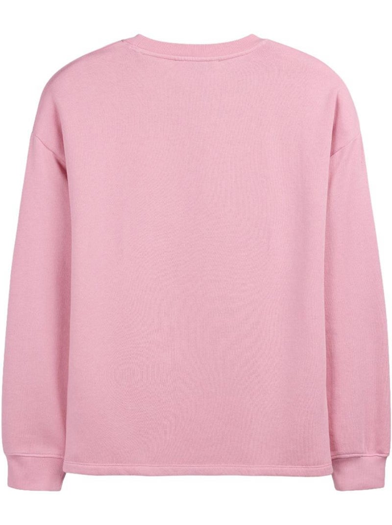 Sweatshirt rosa teddy smith lucile para mulher Rosa - Kiabi