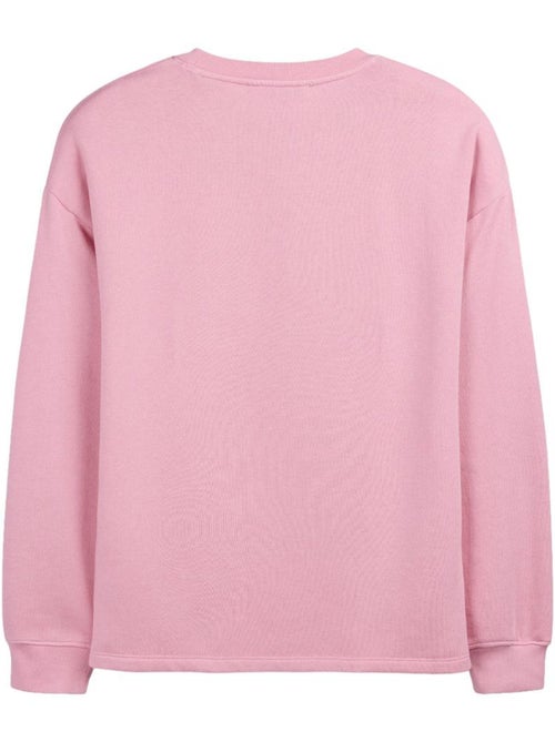 Sweatshirt rosa teddy smith lucile para mulher - Kiabi