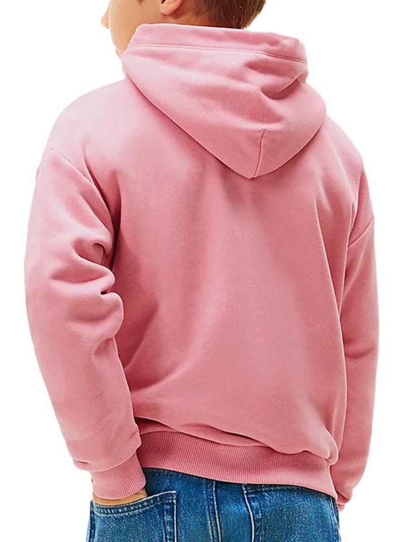 Sweatshirt Rosa Tommy Hilfiger para Menina KS0KS00660 Rosa - Kiabi