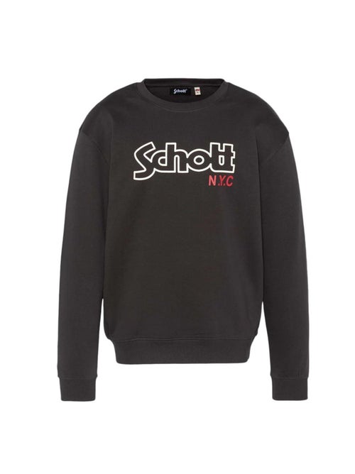 Sweatshirt schott stanley preto para homem - Kiabi Sweatshirt schott stanley preto para homem - Kiabi