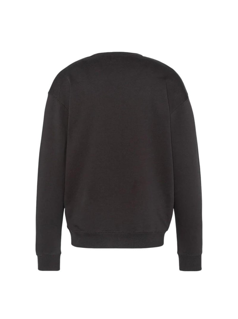 Sweatshirt Schott Stanley Preto para Homem Preto - Kiabi