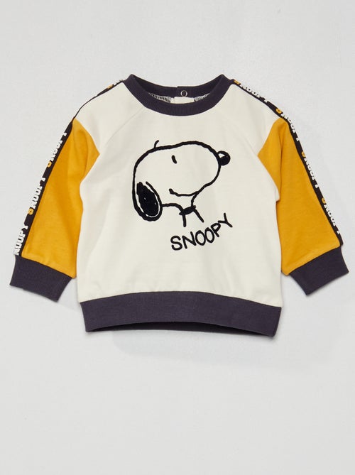 Sweatshirt 'Snoopy' em moletão - Kiabi