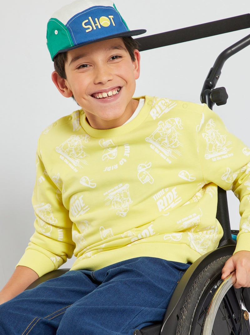 Sweatshirt So Easy AMARELO - Kiabi