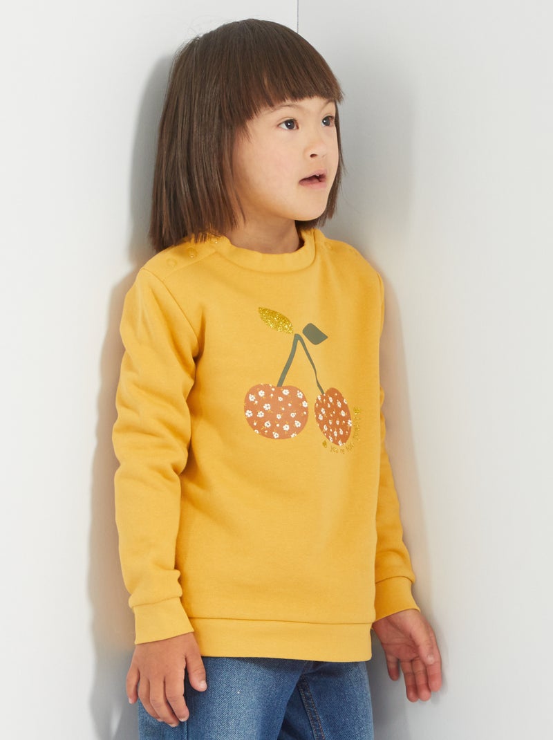 Sweatshirt So Easy AMARELO - Kiabi