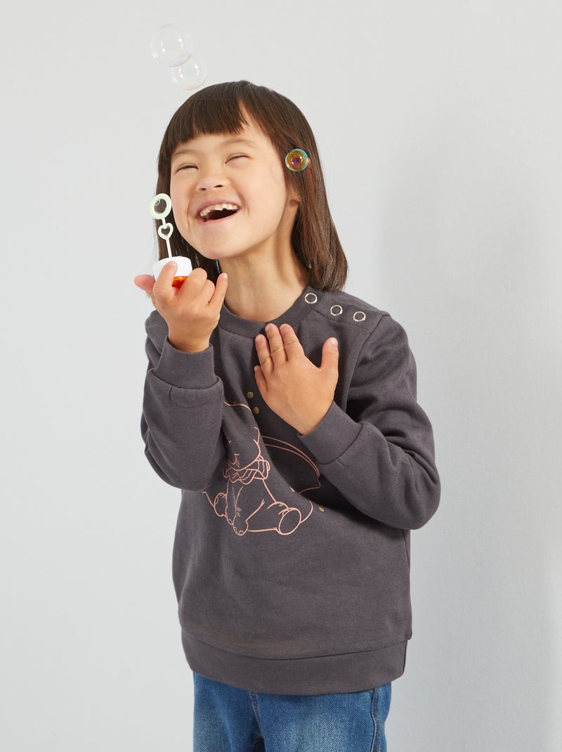 Sweatshirt So Easy 'Disney' CINZA - Kiabi