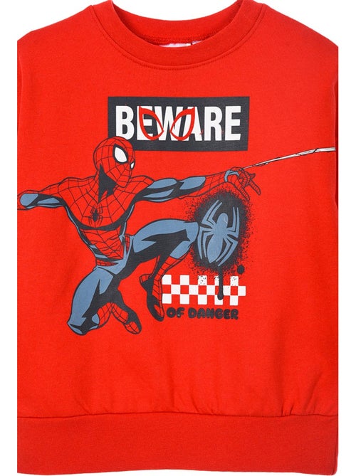 Sweatshirt spider-man vermelho menino | licença oficial - Kiabi Sweatshirt spider-man vermelho menino | licença oficial - Kiabi