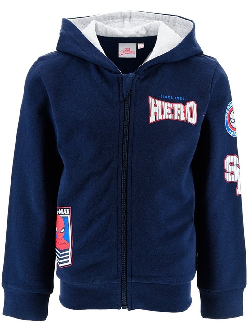 Sweatshirt spiderman menino | licença oficial Azul - Kiabi