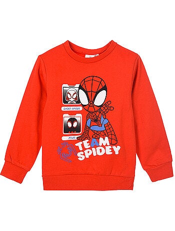 Sweatshirt spidey vermelho menino | licença oficial