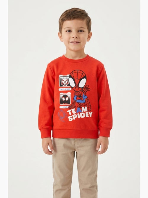 Sweatshirt spidey vermelho menino | licença oficial - Kiabi Sweatshirt spidey vermelho menino | licença oficial - Kiabi
