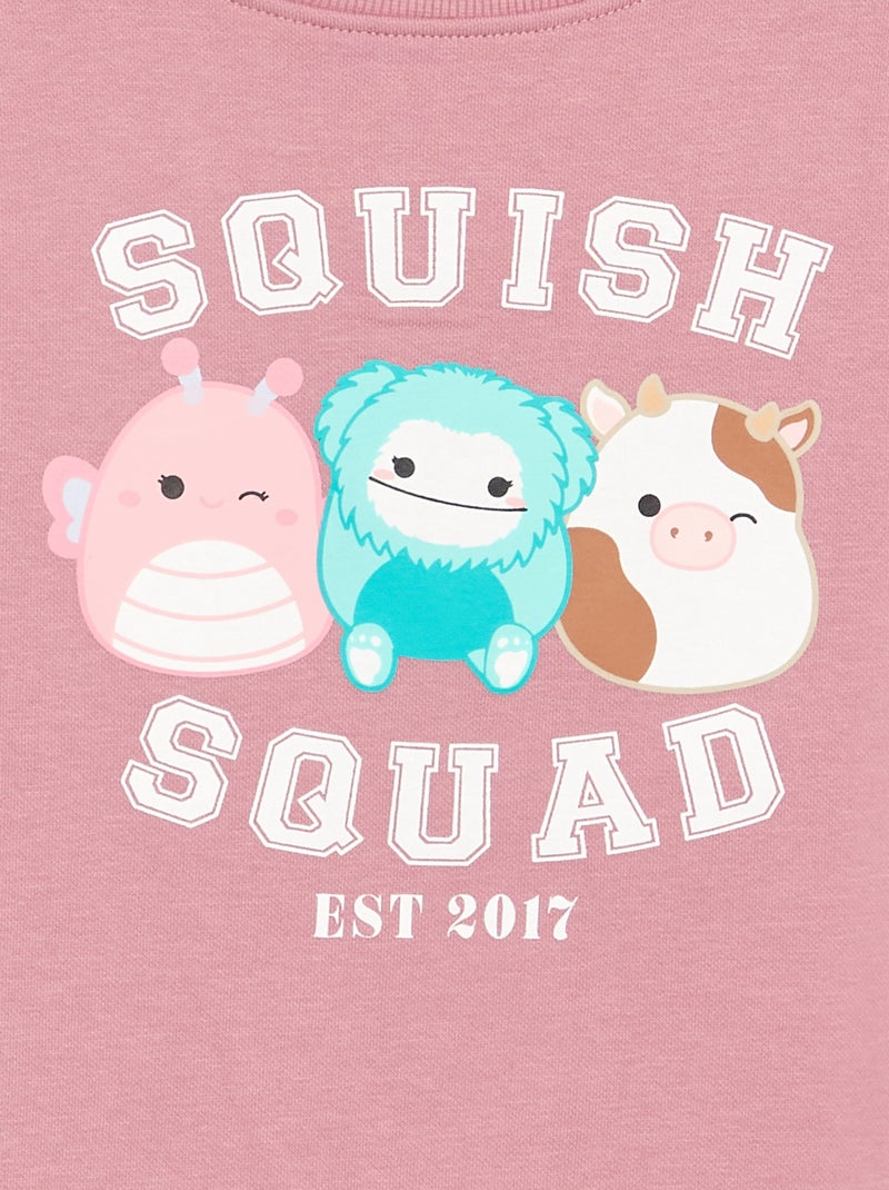 Sweatshirt 'Squishmallows' de manga comprida Rosa - Kiabi