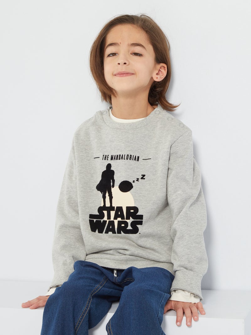 Sweatshirt 'Star Wars' So Easy CINZA - Kiabi