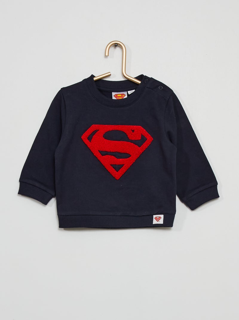 Sweatshirt 'Super-Homem' AZUL - Kiabi