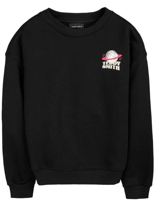 Sweatshirt teddy smith flow para menina preto - Kiabi Sweatshirt teddy smith flow para menina preto - Kiabi