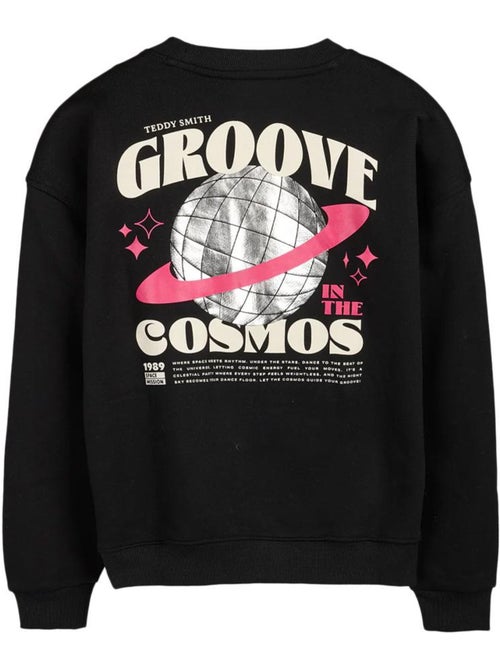 Sweatshirt teddy smith flow para menina preto - Kiabi Sweatshirt teddy smith flow para menina preto - Kiabi
