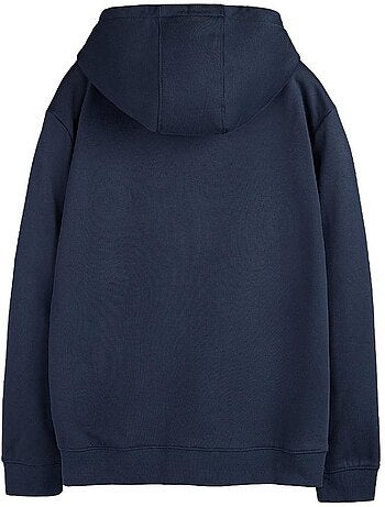 Sweat com capuz azul para homem teddy smith giclass jim