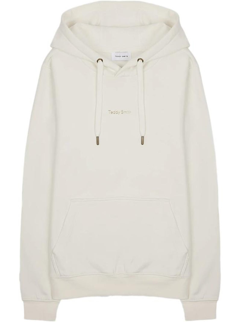 Sweatshirt Teddy Smith Solene Cru para Menina Ecru - Kiabi