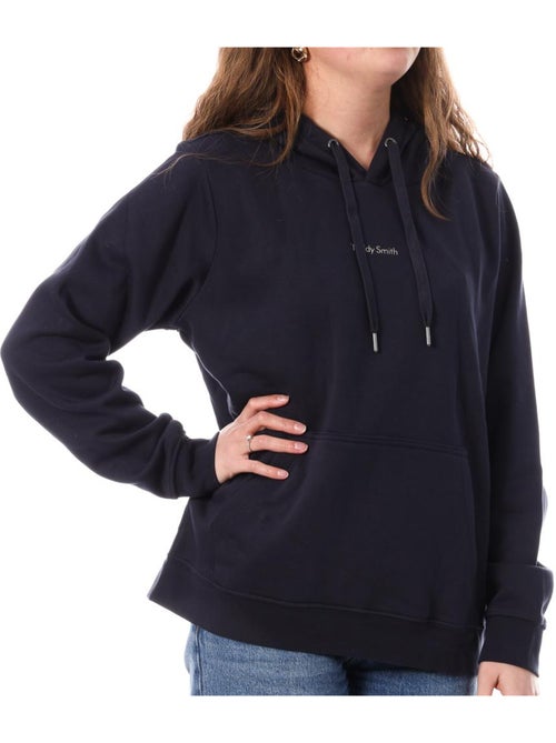 Sweatshirt Teddy Smith Solene para Mulher Azul Marinho - Kiabi