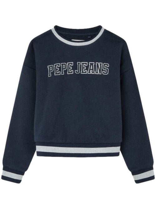 Sweatshirt Tiziana Pepe Jeans para Menina Azul Marinho - Kiabi Sweatshirt Tiziana Pepe Jeans para Menina Azul Marinho - Kiabi