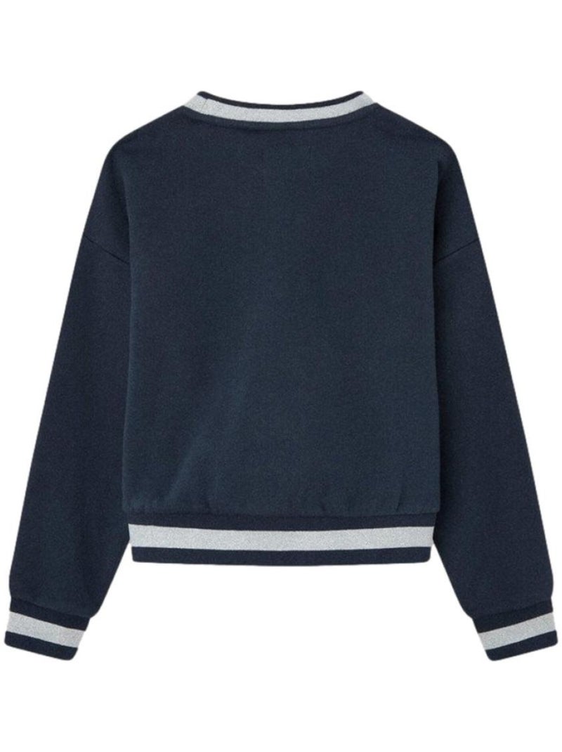 Sweatshirt Tiziana Pepe Jeans para Menina Azul Marinho Azul-marinho - Kiabi