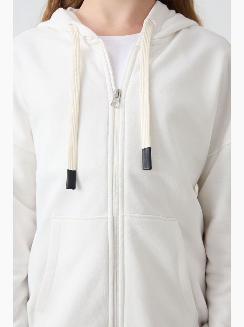 Sweatshirt tommy Branco sujo - Kiabi