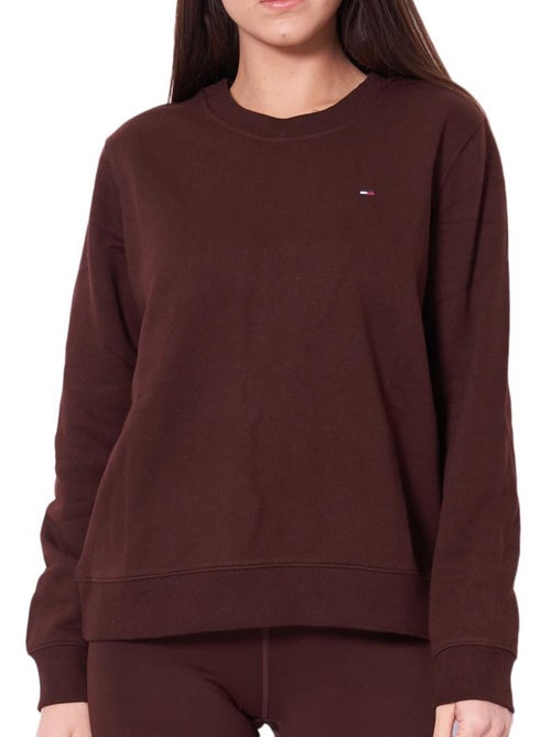 Sweatshirt Tommy Hilfiger Castanho para Mulher Tjw Reg S Flag - Kiabi Sweatshirt Tommy Hilfiger Castanho para Mulher Tjw Reg S Flag - Kiabi