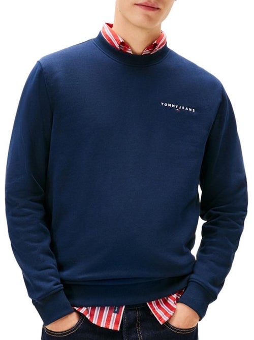 Sweatshirt tommy hilfiger linear crew para homem - Kiabi Sweatshirt tommy hilfiger linear crew para homem - Kiabi