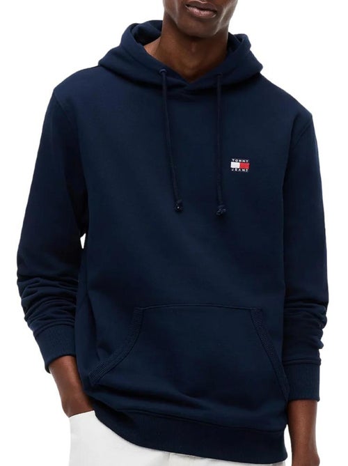 Sweatshirt tommy hilfiger marine para homem com emblema - Kiabi Sweatshirt tommy hilfiger marine para homem com emblema - Kiabi